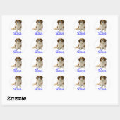 Autocollant Chiot Cavalier King Charles Spaniel (Feuille)
