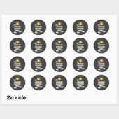 Autocollant chrétien Jésus m'aime (Feuille)