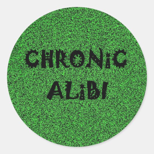 Autocollant Chronic Alibi (Devant)