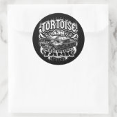 Autocollant circulaire A39 Tortoise classique (Sac)