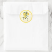 Autocollant citron (Sac)