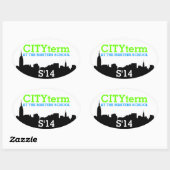 Autocollant CITYterm S'14 (Feuille)