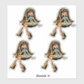 Autocollant Cleo (Feuille)