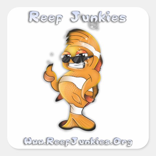 Autocollant Clownie Square (Devant)