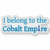 Autocollant Cobalt Empire (Devant)