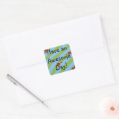 Autocollant coccinelle "Passez une journée géniale (Enveloppe)