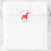 Autocollant Cocker spaniel (Sac)