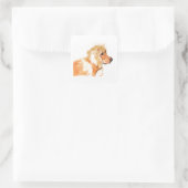 Autocollant Cocker Spaniel, Art Canin (Sac)