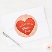 Autocollant cœur (Enveloppe)