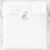 Autocollant Coffee Cute (Sac)