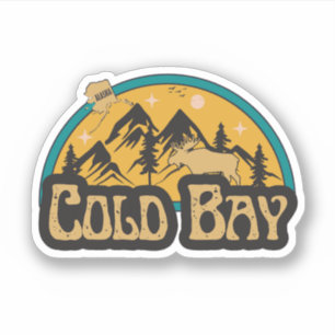 Autocollant Cold Bay, Alaska