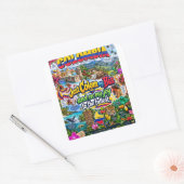 Autocollant Colombie (Enveloppe)
