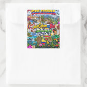 Autocollant Colombie (Sac)