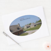 Autocollant colonial Michilimackinac (Enveloppe)