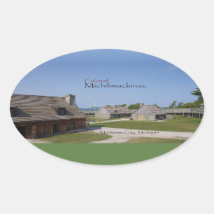 Autocollant colonial Michilimackinac