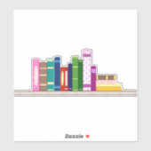 Autocollant coloré (Feuille)