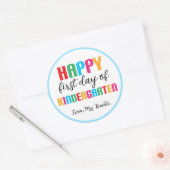 Autocollant coloré de l'école maternelle (Enveloppe)