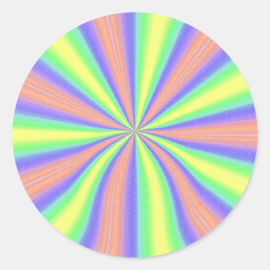 Autocollant coloré d'éternité (Devant)