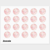 Autocollant coloré Pastel Lights Bokeh personnalis (Feuille)