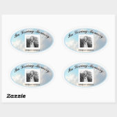 Autocollant commémoratif - Ajouter une photo (Feuille)