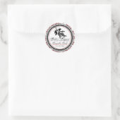 Autocollant commercial Red Brocade B (Sac)