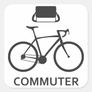 Autocollant Commuter Vélo