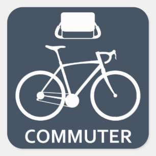 Autocollant Commuter Vélo