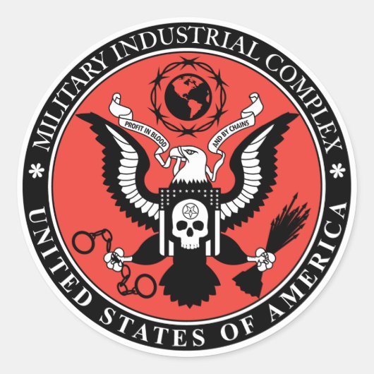 Autocollant complexe industriel militaire (Devant)