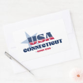 Autocollant Connecticut My Home State (Enveloppe)