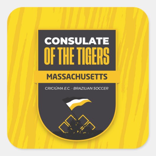 autocollant Consulat des Tigres (Devant)