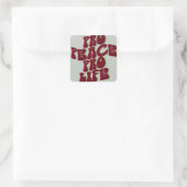 Autocollant contre l'avortement et l'euthanasie de (Sac)