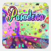 Autocollant Cool Pasadena (Devant)