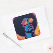 Autocollant cool/rétro (Enveloppe)