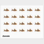 Autocollant Corydoras Sterbai Catfish (Feuille)