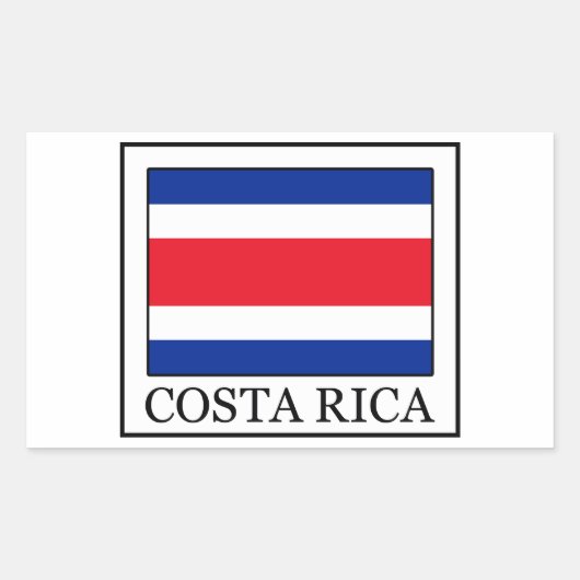 Autocollant Costa Rica (Devant)