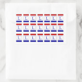 Autocollant couleur traditionnelle Lincoln Highway (Sac)