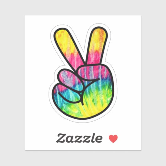 Autocollant coupé baiser (Feuille)