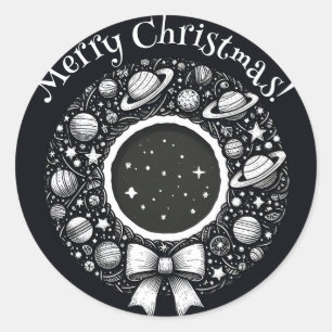 Autocollant Couronne Céleste avec Étoiles