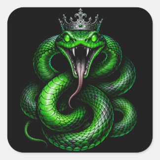 Autocollant Couronne Cobra Roi
