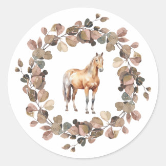 Autocollant Couronne de Cheval 
