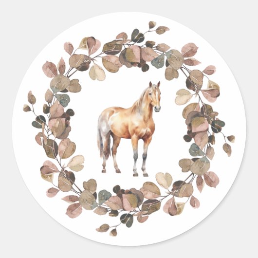 Autocollant Couronne de Cheval (Devant)