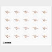 Autocollant Coussin Royal pour Chat Gâté (Feuille)