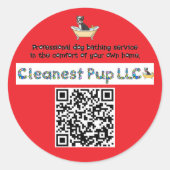 Autocollant CPup (Devant)