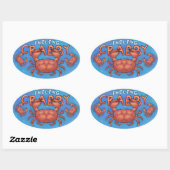 Autocollant crabe (Feuille)
