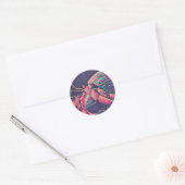 Autocollant Crabe Solitaire (Enveloppe)