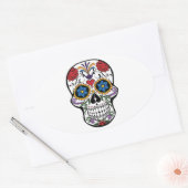 Autocollant crâne (Enveloppe)