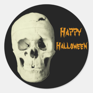 Autocollant Crâne Halloween