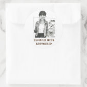 Autocollant Cranky Courtney (Sac)