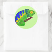 Autocollant Crazy Chameleon (Sac)