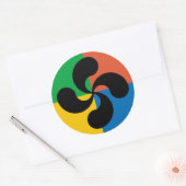 Autocollant croisé Basque (Enveloppe)